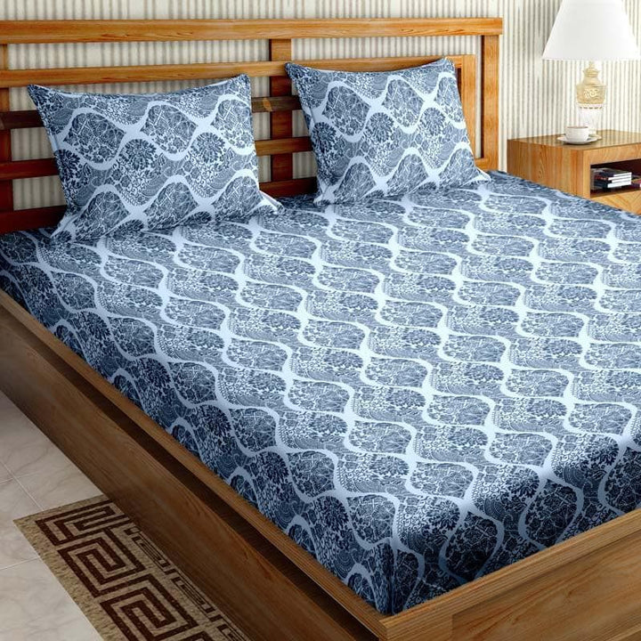 Buy Wavy Loom Bedsheet at Vaaree online | Beautiful Bedsheets to choose from