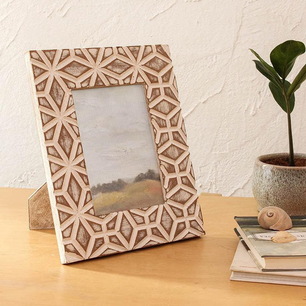 Buy Floral Wooden Photo Frame Online in India | Photo Frames on Vaaree