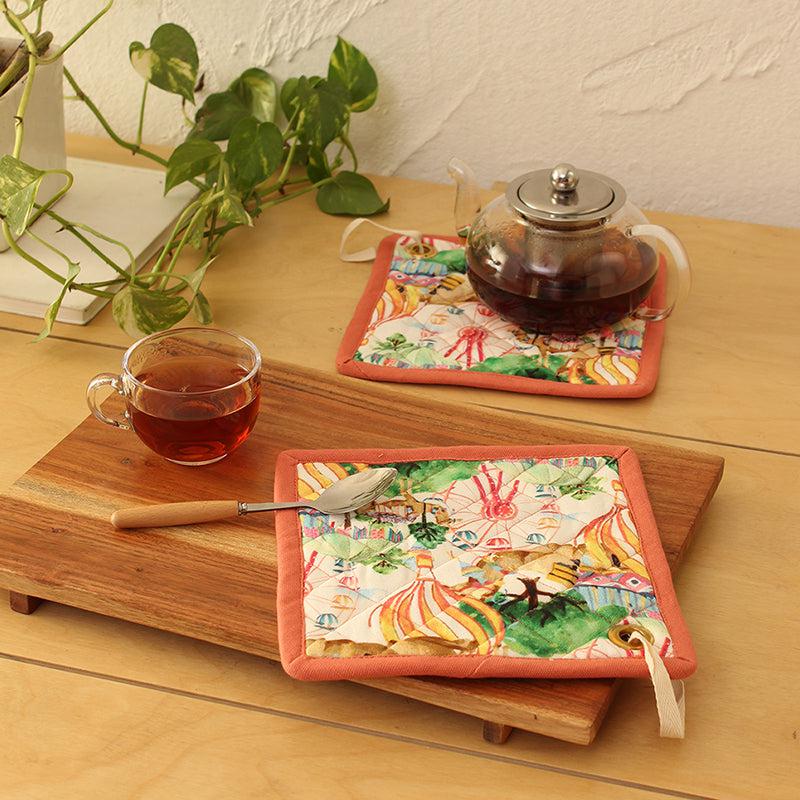 Pot Holder - Pushkar Pot Holder - Set Of Two