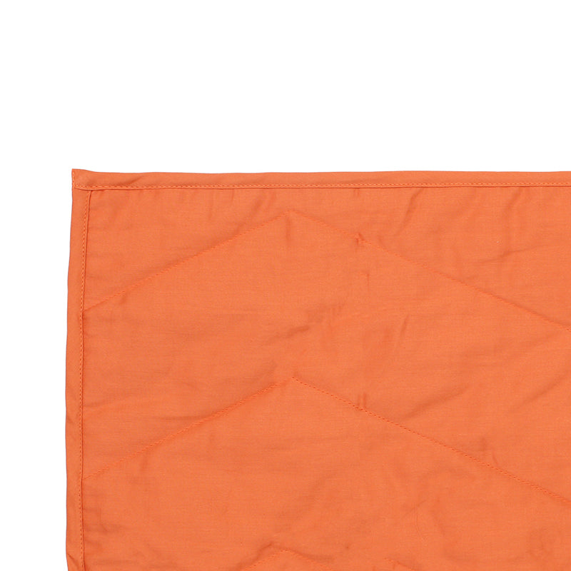 Buy Karanji Placemat (Orange) - Set Of Two Table Mats from Vaaree