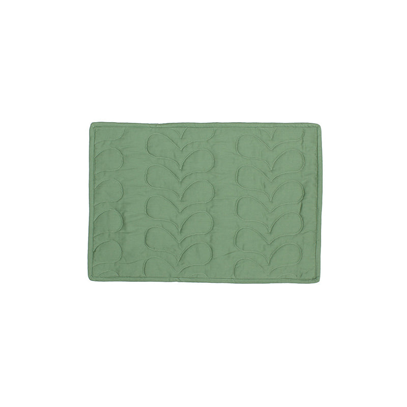 Buy Senjana Placemat (Green) - Set Of Two Table Mats from Vaaree