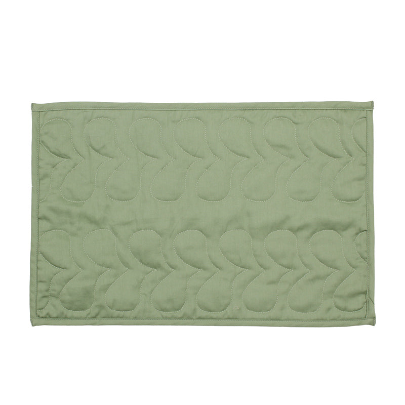 Table Mat - Satsar Placemat (Green) - Set Of Two