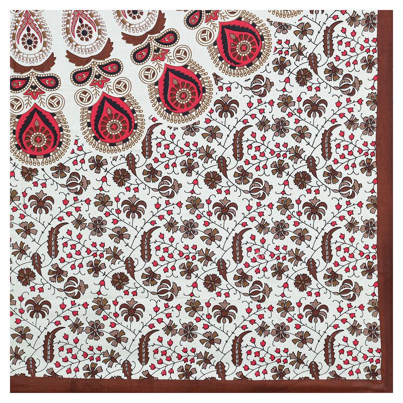 Buy Snigdha Printed Diwan Set (Red) - Six Piece Set Diwan Set from Vaaree