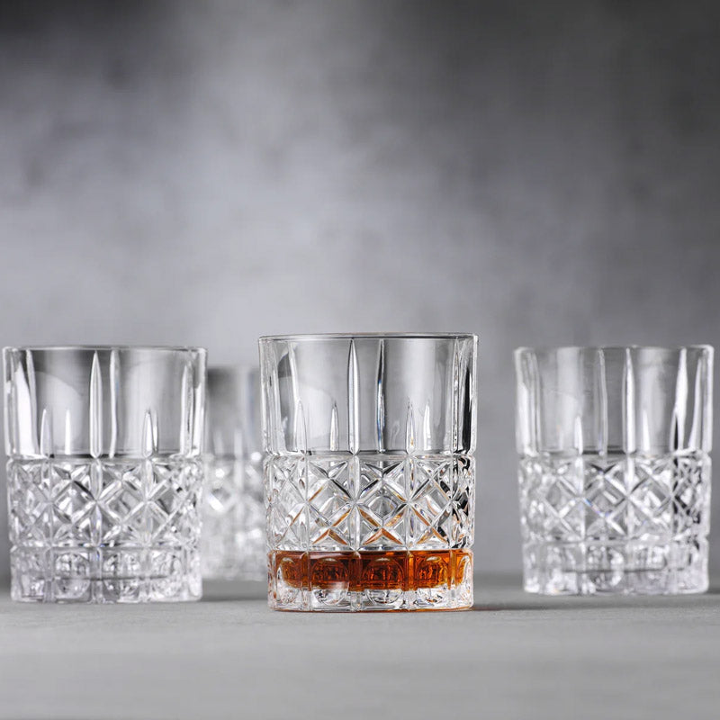 Buy Spiegelau Elegance Tumbler (345 ml) - Set of Four Scotch & Whiskey Glasses from Vaaree