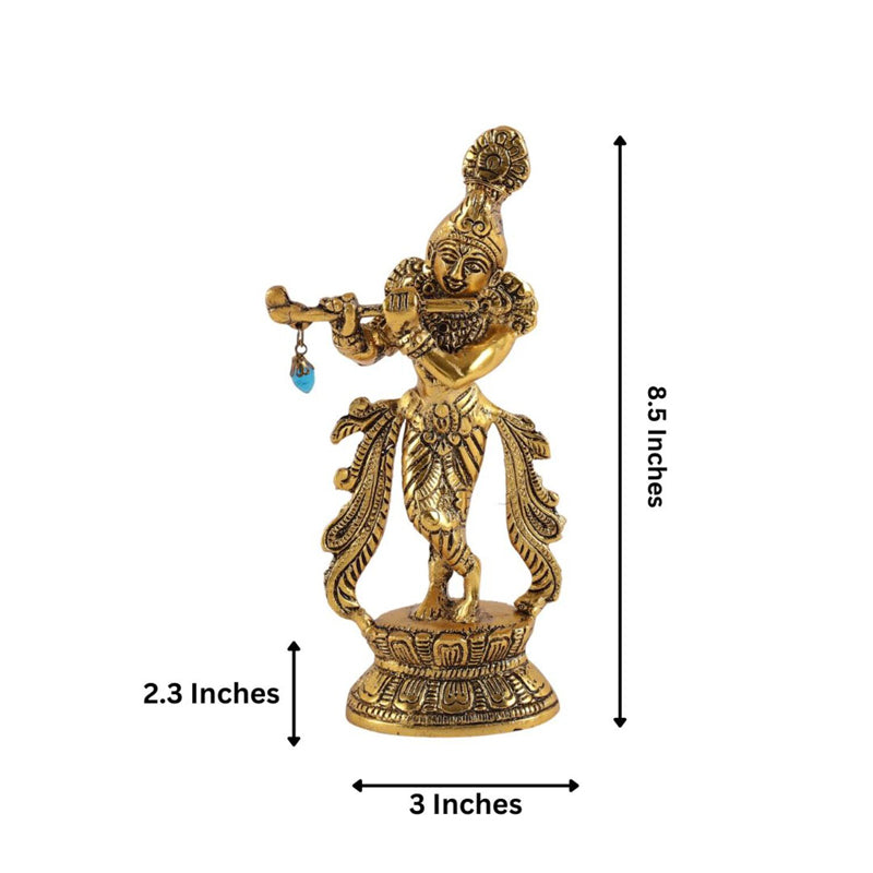 Buy Lord Krishna Rudraksha & Evil Eye Rakhi Hamper Rakhi Hamper from Vaaree