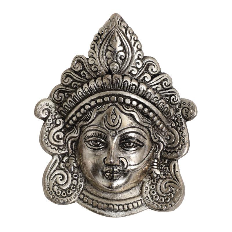 Buy Divine Silver Maa Durga Wall Accent Wall Accents from Vaaree