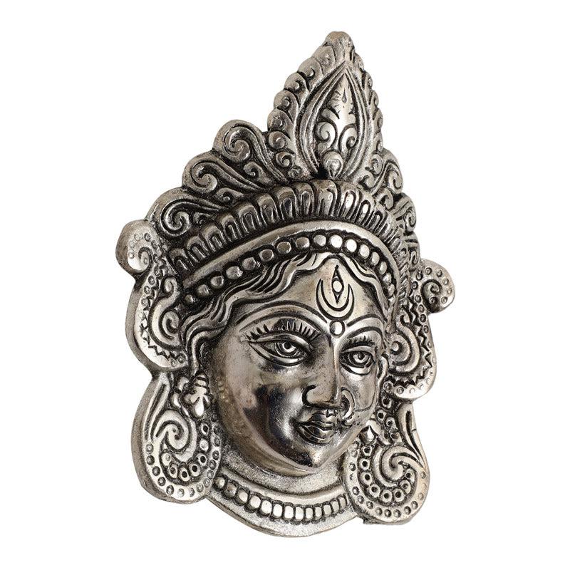 Buy Divine Silver Maa Durga Wall Accent Wall Accents from Vaaree