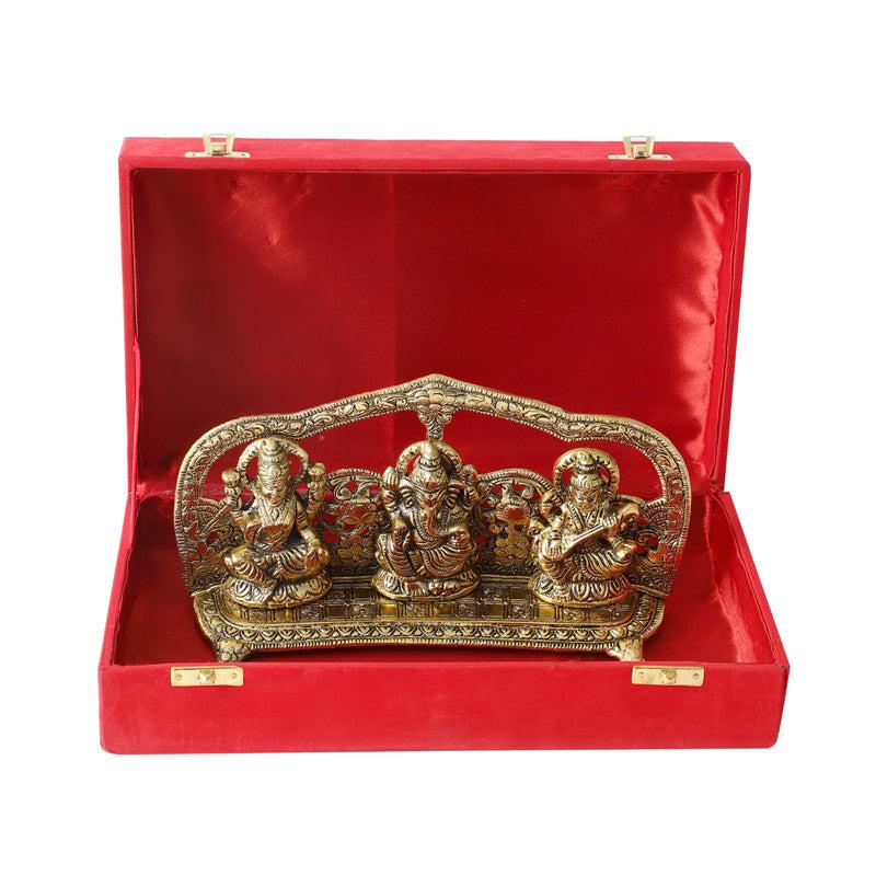 Buy Saraswati Vinayaka Idol Gift Box Idols & Sets from Vaaree