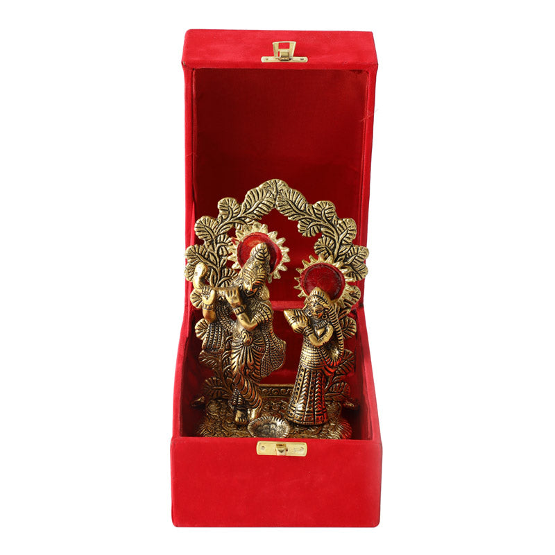 Buy Radha Krishna Idol Gift Box Idols & Sets from Vaaree