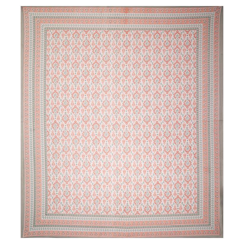 Buy Rowan Ethnic Bedsheet - Peach Bedsheets from Vaaree