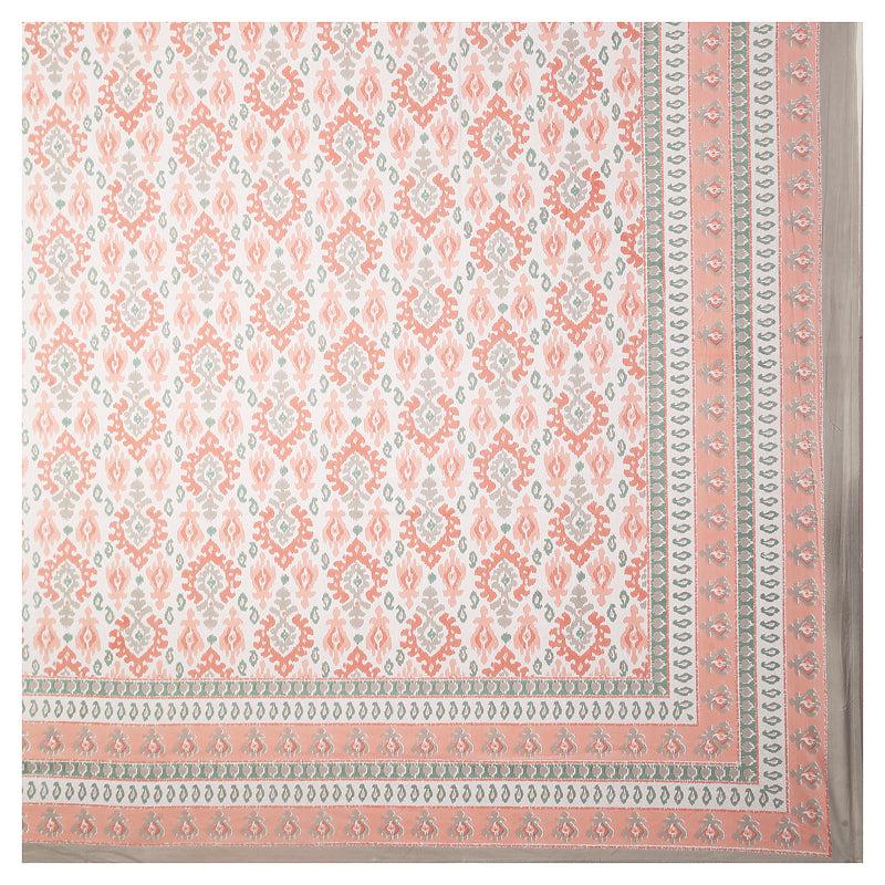 Buy Rowan Ethnic Bedsheet - Peach Bedsheets from Vaaree