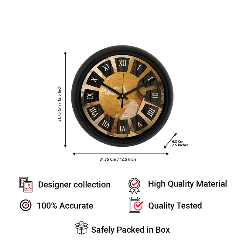 Buy Ferla Wall Clock Wall Clock from Vaaree