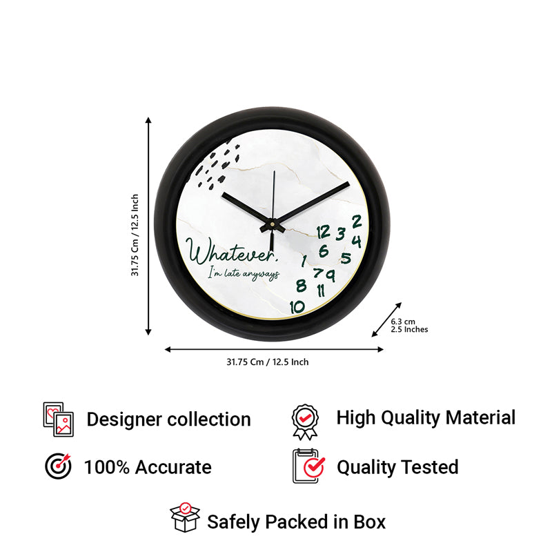 Buy Mendo Wall Clock Wall Clock from Vaaree