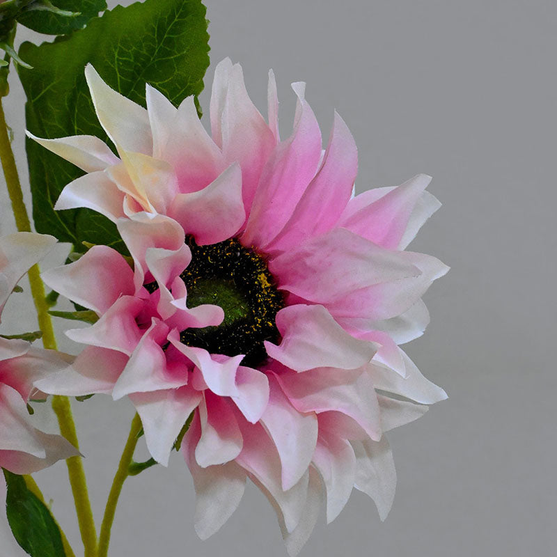 Buy Faux Sunflower Flower Stick - Pink Artificial Flowers from Vaaree