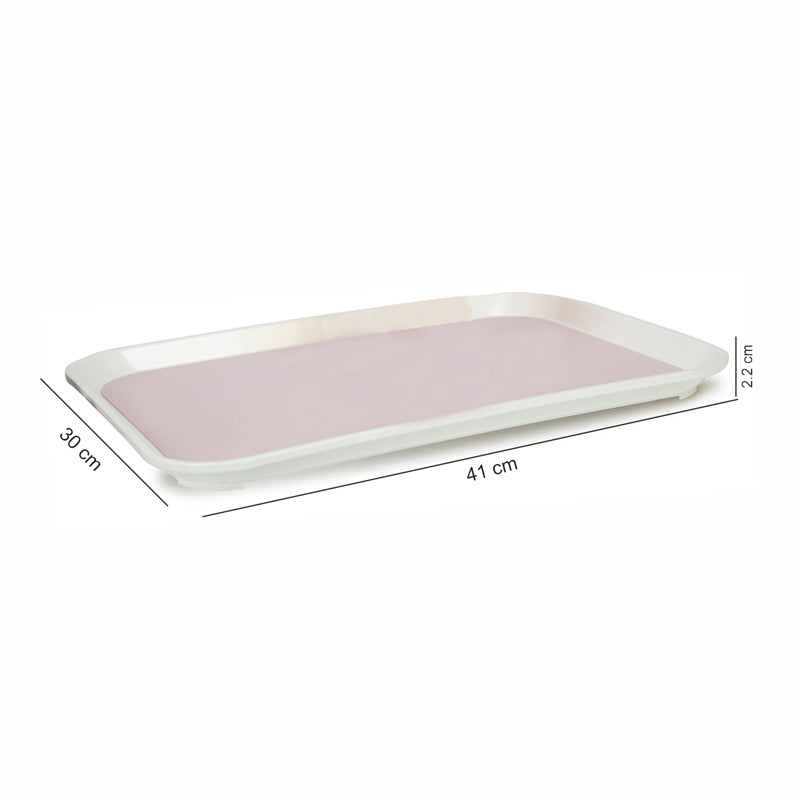 Buy Vance Tray - Pink Serving Tray from Vaaree