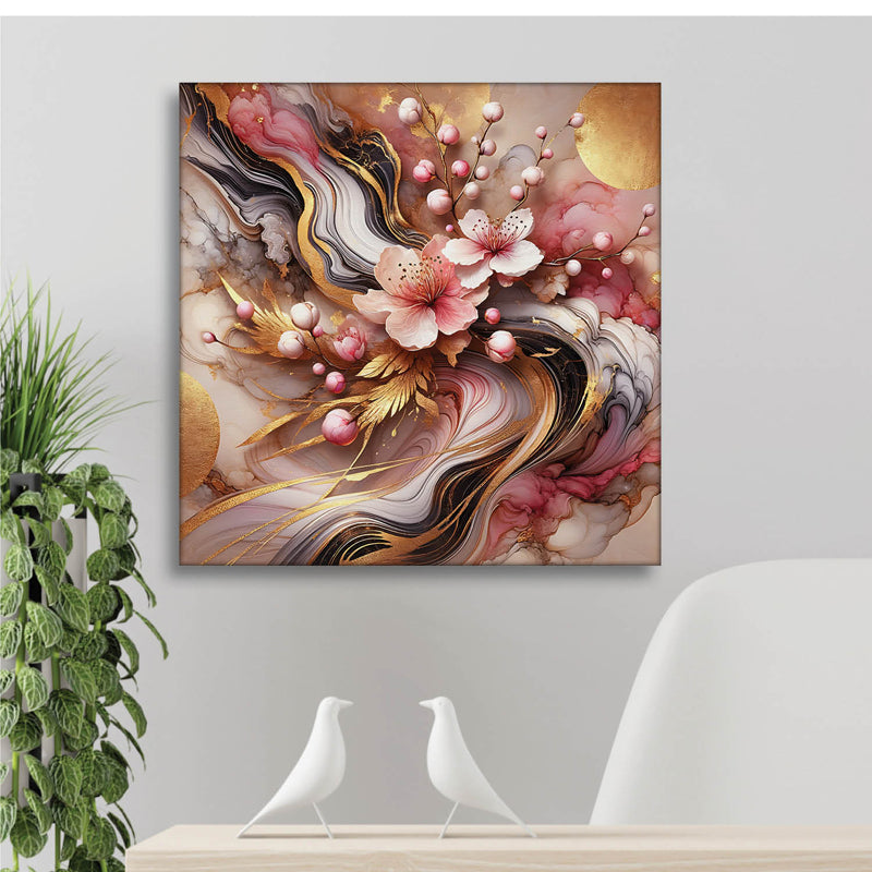 Buy Flora Finova Floral Wall Painting Wall Art & Paintings from Vaaree