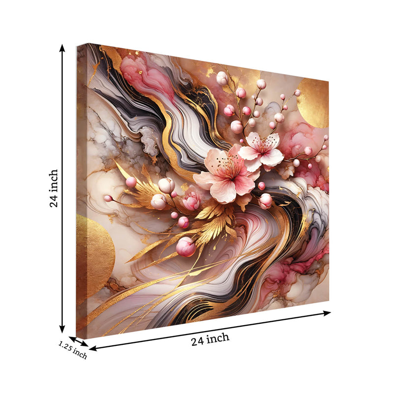 Buy Flora Finova Floral Wall Painting Wall Art & Paintings from Vaaree