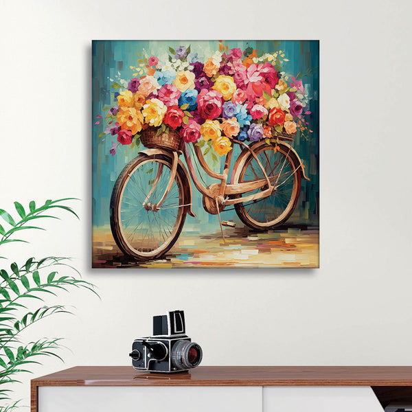 Quaint Vibrance Wall Painting