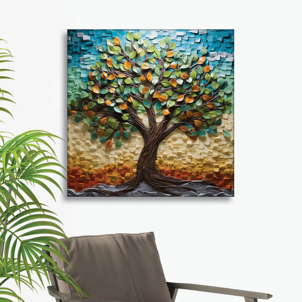 Itto Tree Wall Painting