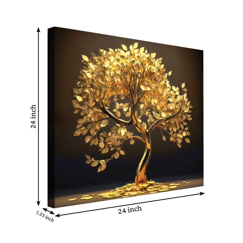 Buy Golden Galore Wall Painting Wall Art & Paintings from Vaaree