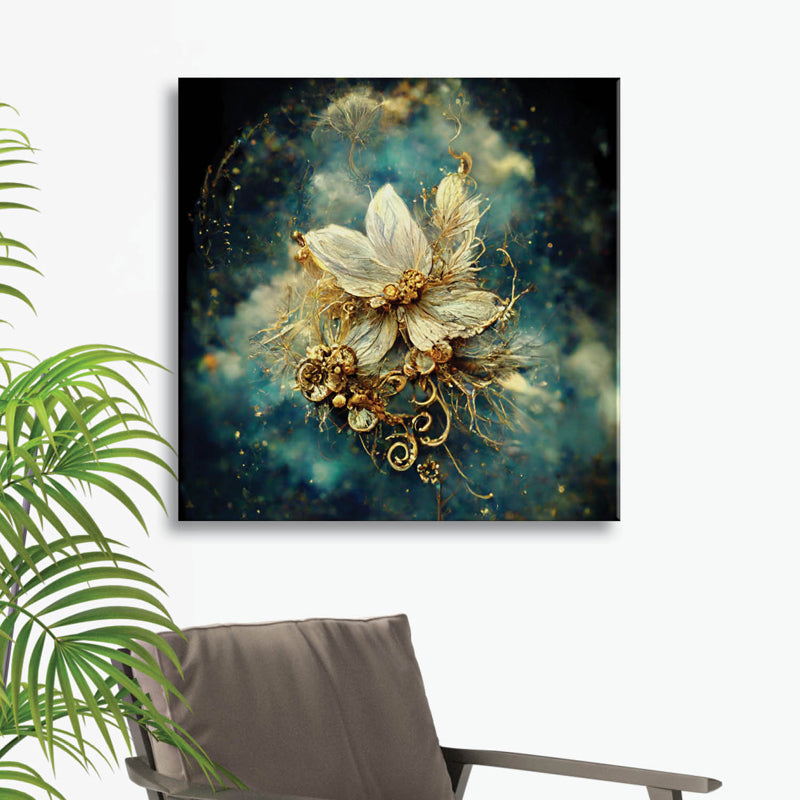 Buy Bloom From Heaven Wall Painting Wall Art & Paintings from Vaaree