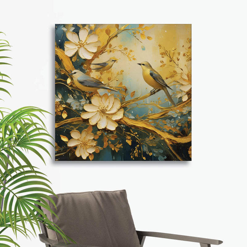 Buy Humming Halo Wall Painting Wall Art & Paintings from Vaaree