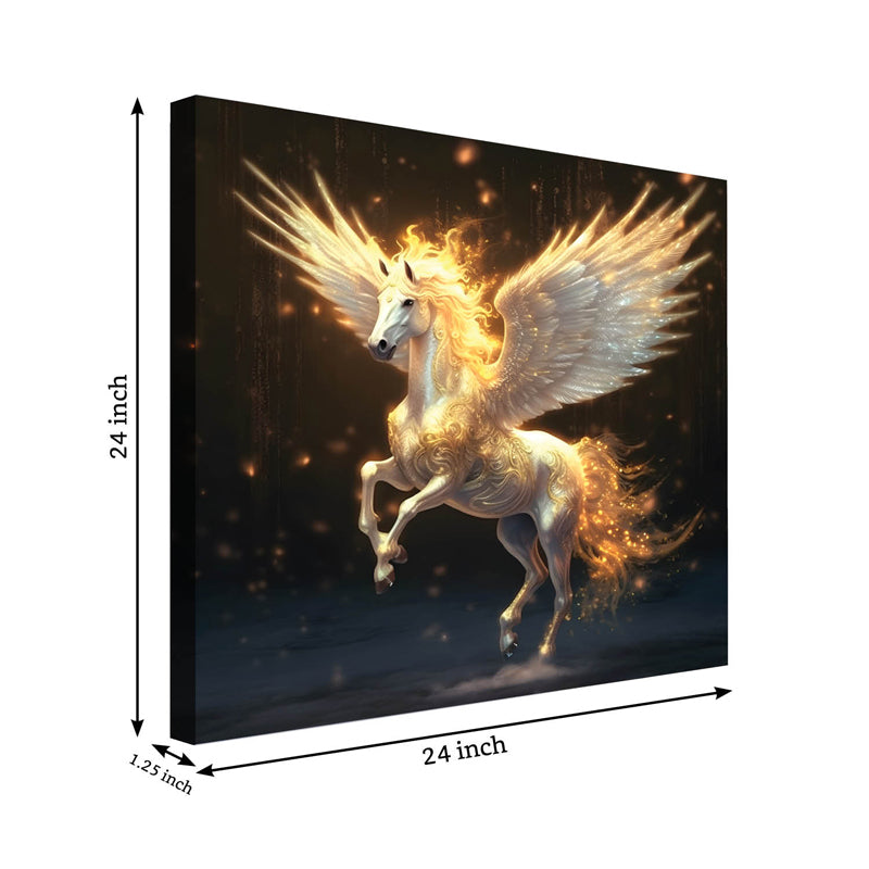 Buy Heavenly Gallop Wall Painting Wall Art & Paintings from Vaaree