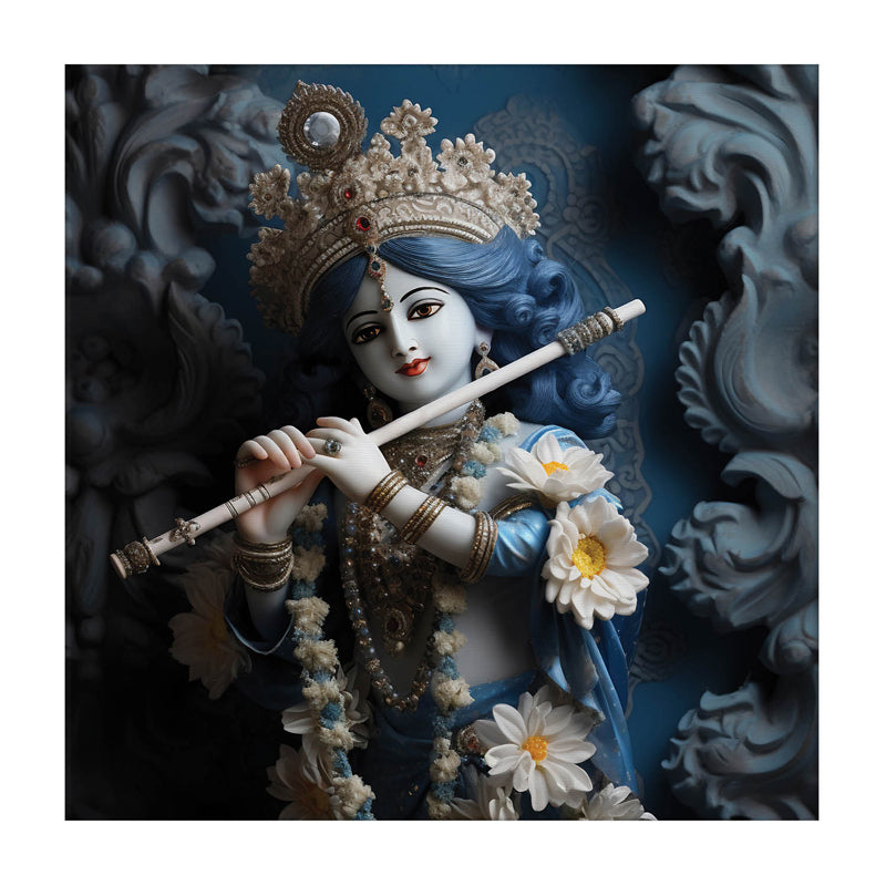 Buy Krishna Charitha Wall Painting Wall Art & Paintings from Vaaree