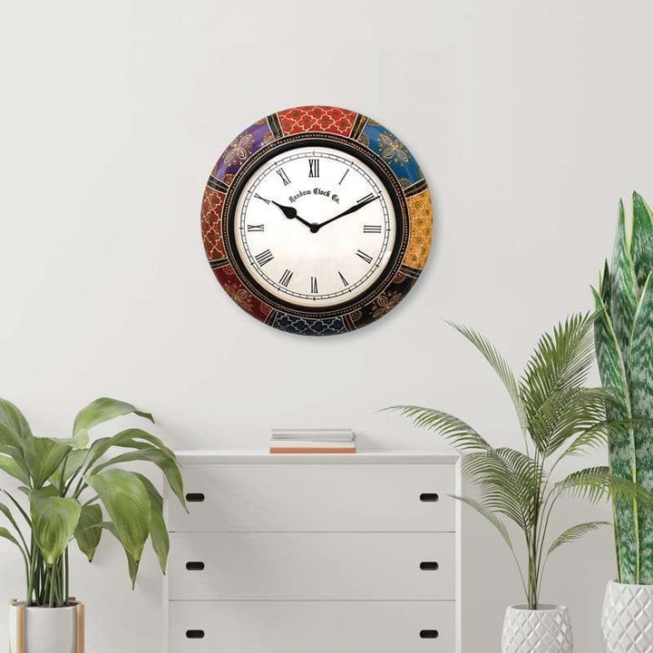 Buy Mandarin Brass Wall Clock at Vaaree online | Beautiful Wall Clock to choose from