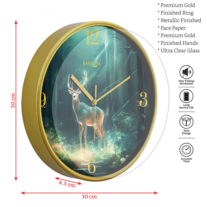 Buy Aisling Sweep Silent Wall Clock Wall Clock from Vaaree