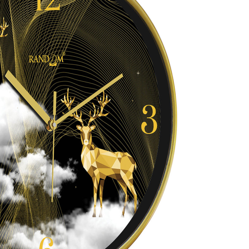 Buy Eamon Sweep Silent Wall Clock Wall Clock from Vaaree