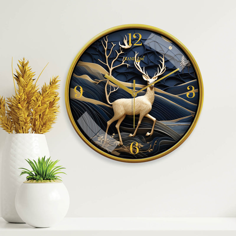 Buy Imani Sweep Silent Wall Clock Wall Clock from Vaaree