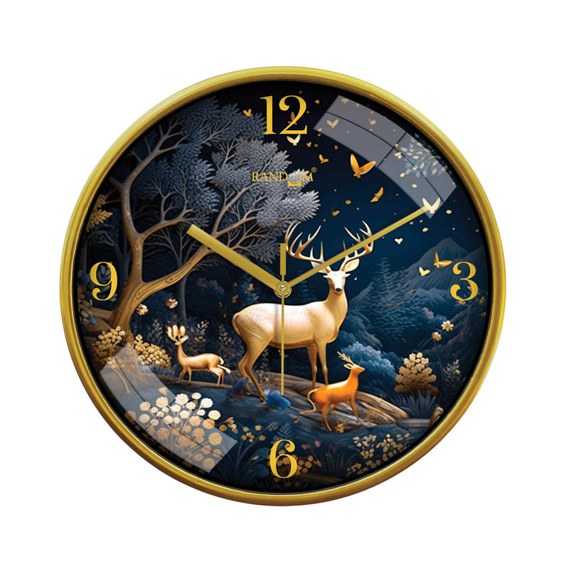 Buy Maelis Sweep Silent Wall Clock Wall Clock from Vaaree