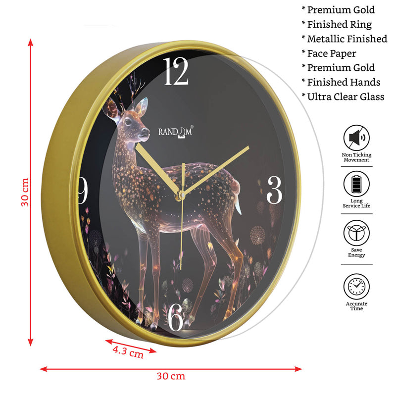 Buy Osiris Sweep Silent Wall Clock Wall Clock from Vaaree