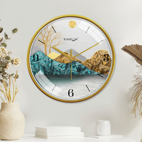 Buy Dalia Sweep Silent Wall Clock Wall Clock from Vaaree