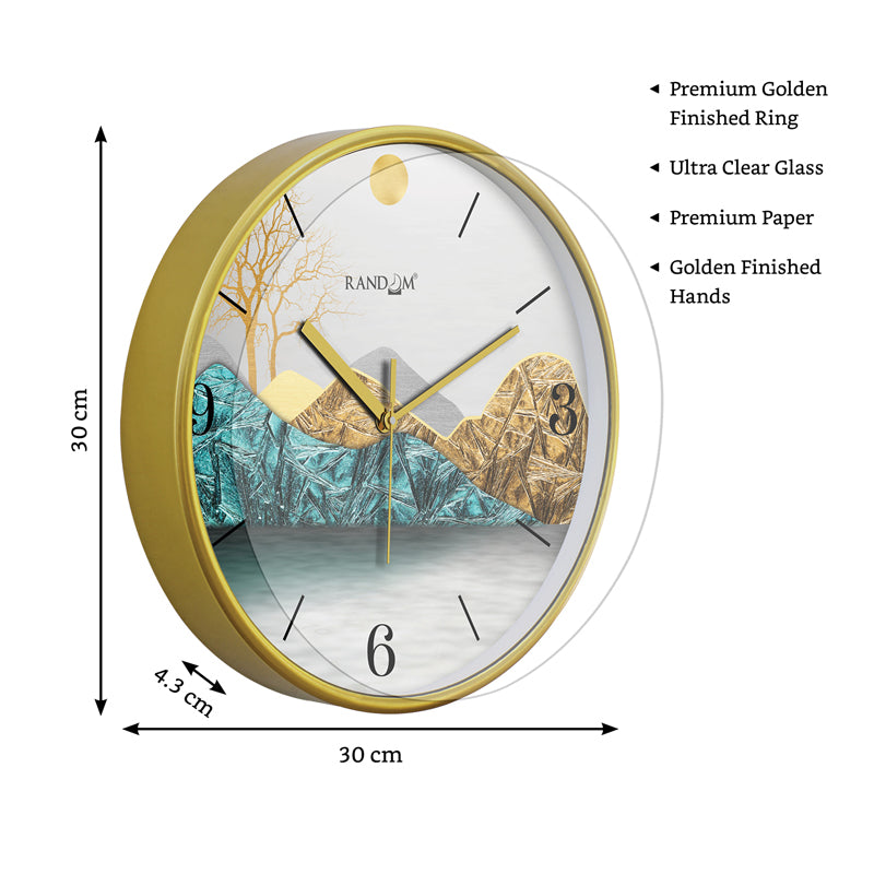 Buy Dalia Sweep Silent Wall Clock Wall Clock from Vaaree