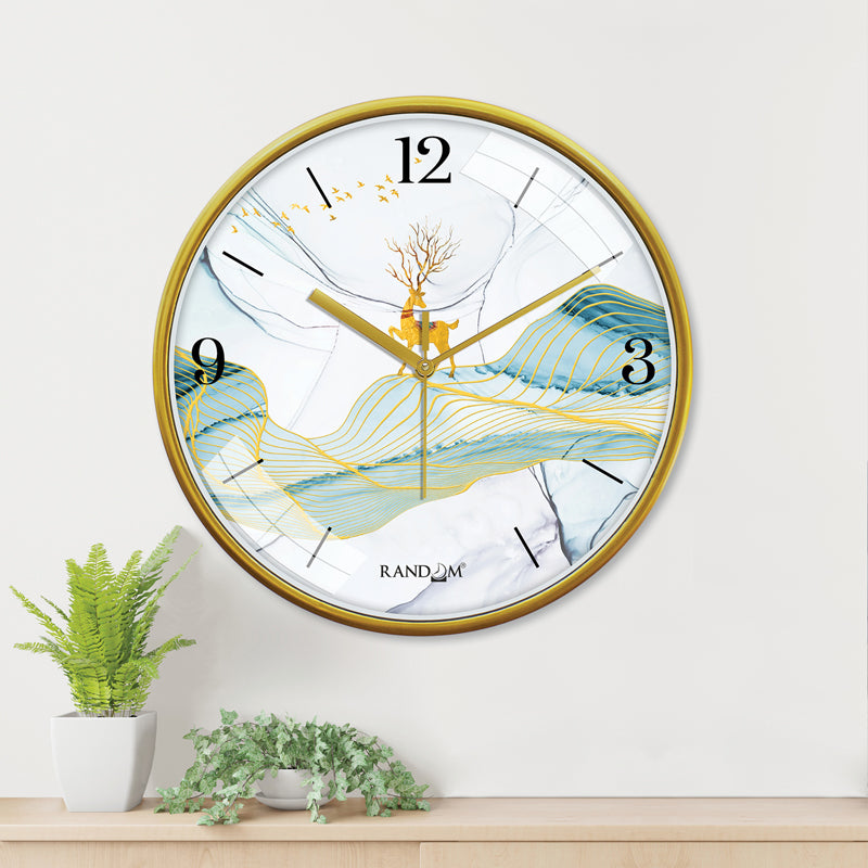 Buy Faelan Sweep Silent Wall Clock Wall Clock from Vaaree