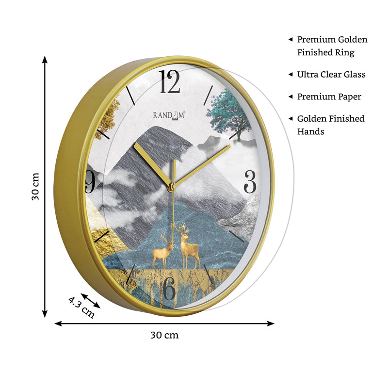 Buy Juno Sweep Silent Wall Clock Wall Clock from Vaaree