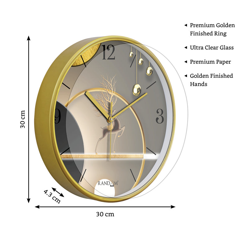 Buy Liora Sweep Silent Wall Clock Wall Clock from Vaaree