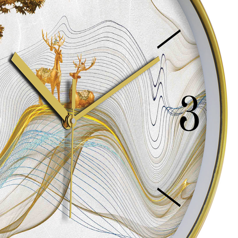 Buy Mireille Sweep Silent Wall Clock Wall Clock from Vaaree