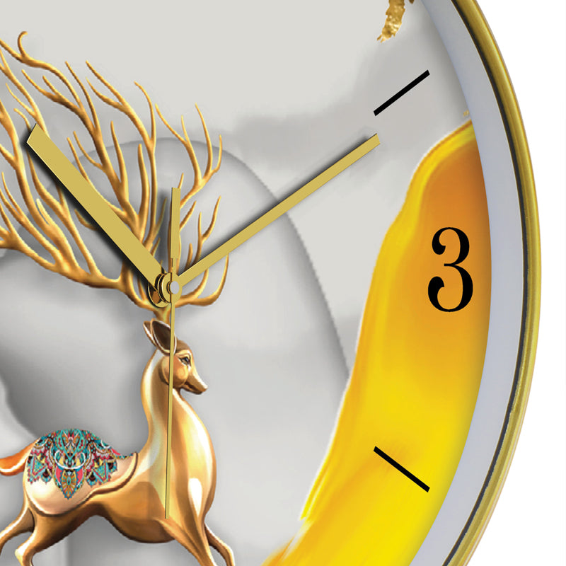 Buy Pasha Sweep Silent Wall Clock Wall Clock from Vaaree