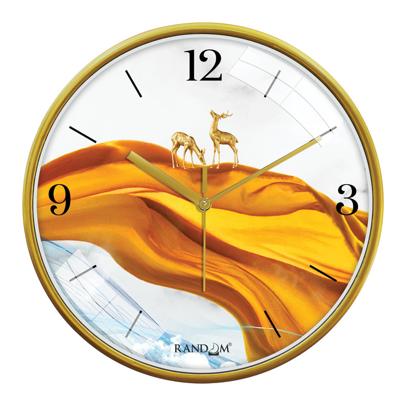 Buy Rhea Sweep Silent Wall Clock Wall Clock from Vaaree