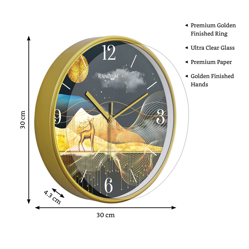 Buy Sinead Sweep Silent Wall Clock Wall Clock from Vaaree