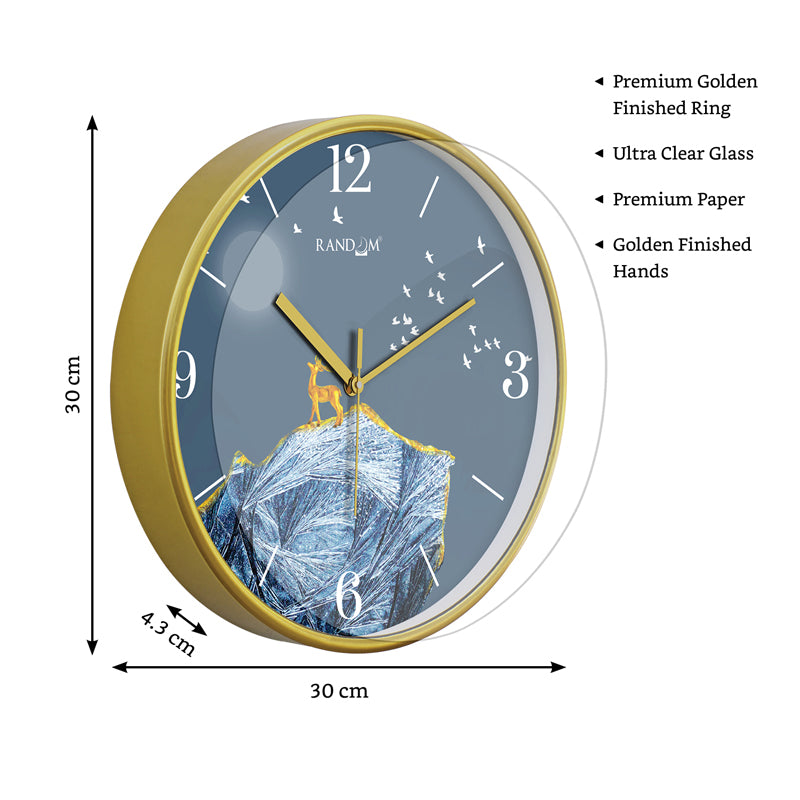 Buy Thorne Sweep Silent Wall Clock Wall Clock from Vaaree