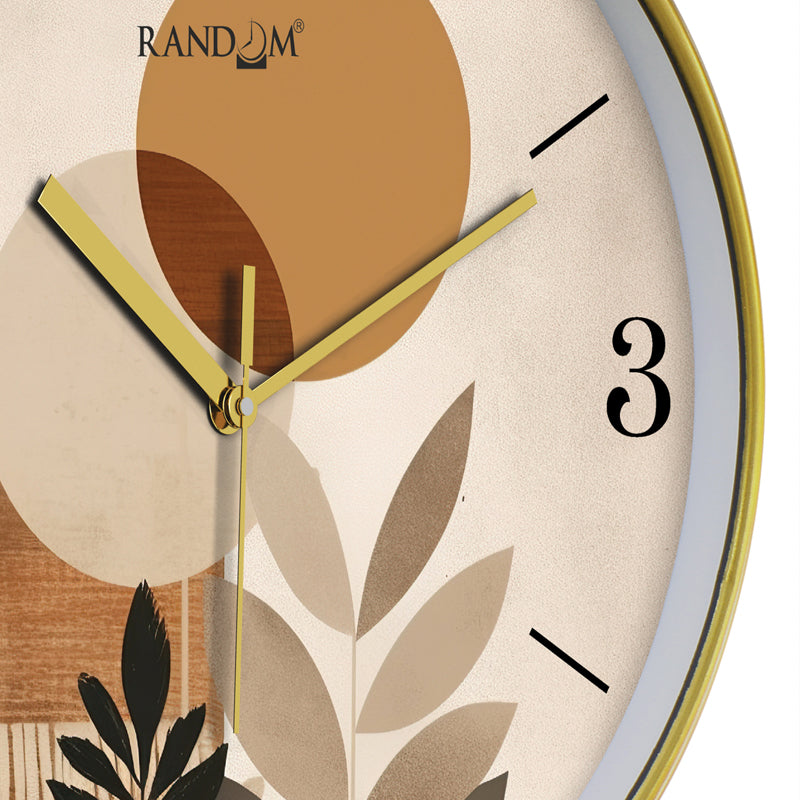 Buy Abel Sweep Silent Wall Clock Wall Clock from Vaaree