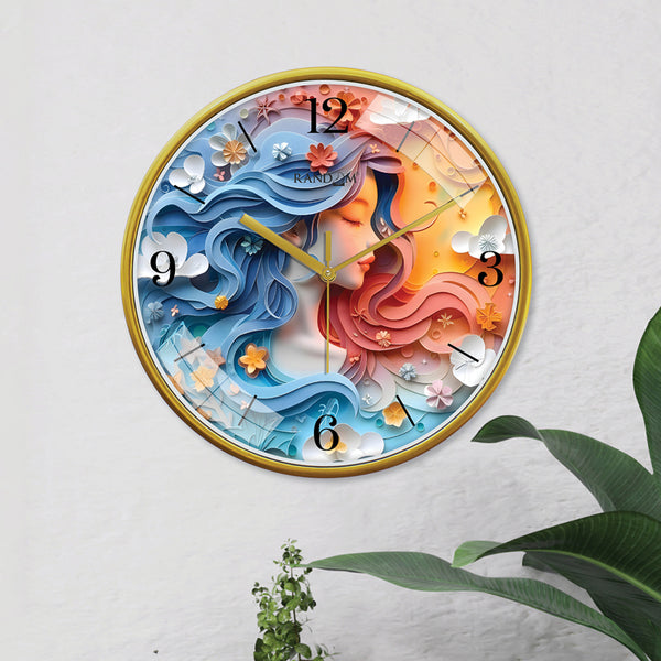 Buy Esme Sweep Silent Wall Clock Wall Clock from Vaaree