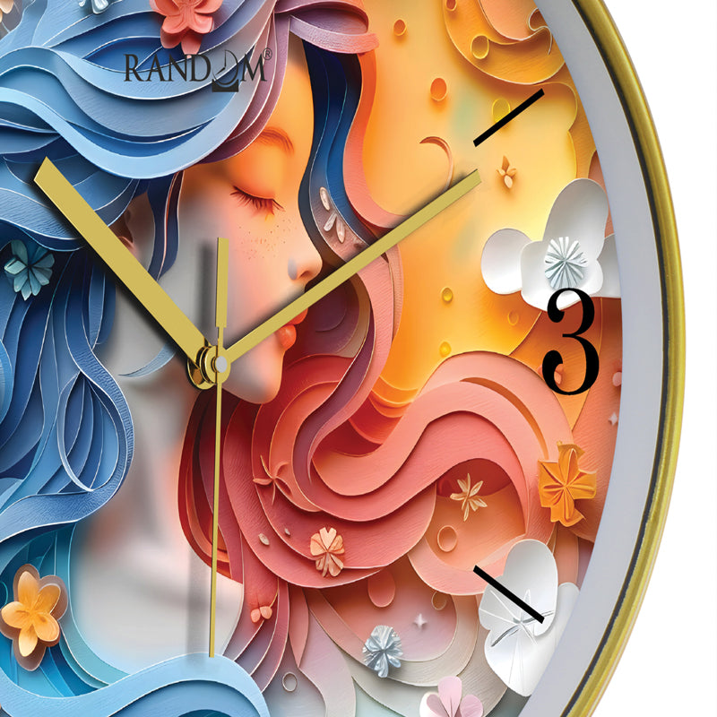 Buy Esme Sweep Silent Wall Clock Wall Clock from Vaaree