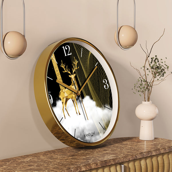 Buy Hiro Sweep Silent Wall Clock Wall Clock from Vaaree