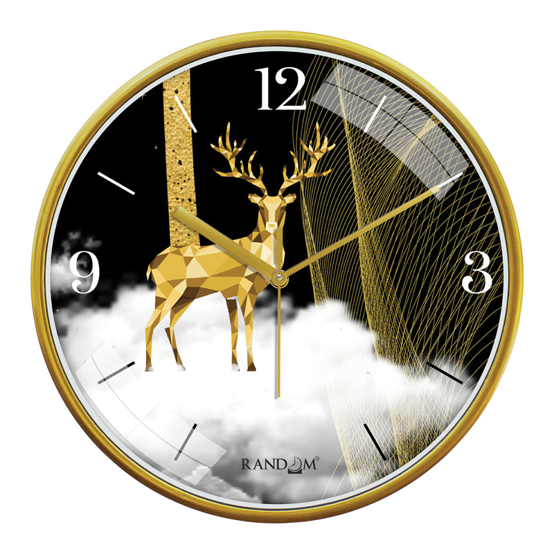 Buy Hiro Sweep Silent Wall Clock Wall Clock from Vaaree