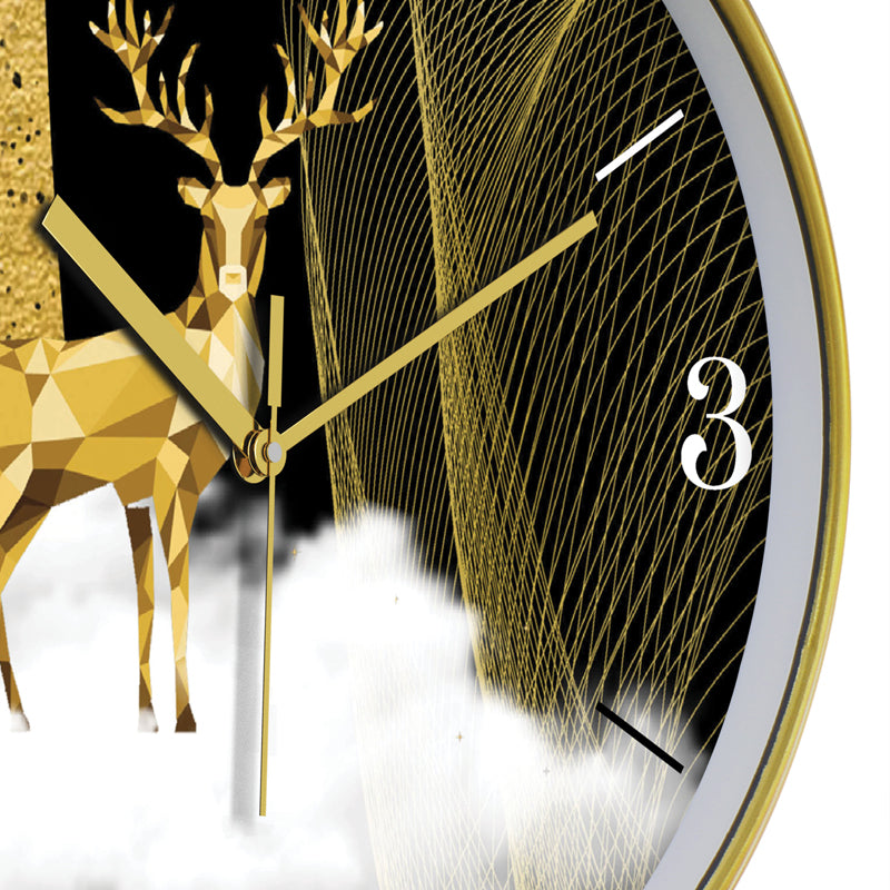 Buy Hiro Sweep Silent Wall Clock Wall Clock from Vaaree